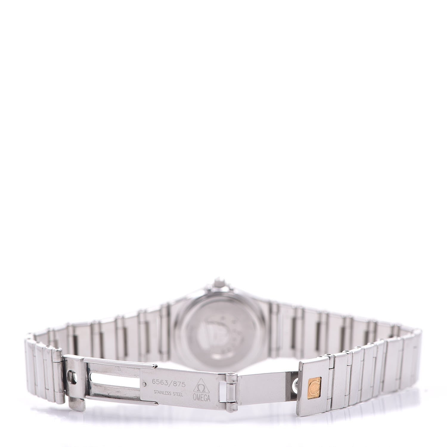 Omega Stainless Steel Diamond Bezel Mother of Pearl 22mm Constellation My Choice Quartz Watch 1465.71.00 6 of 6