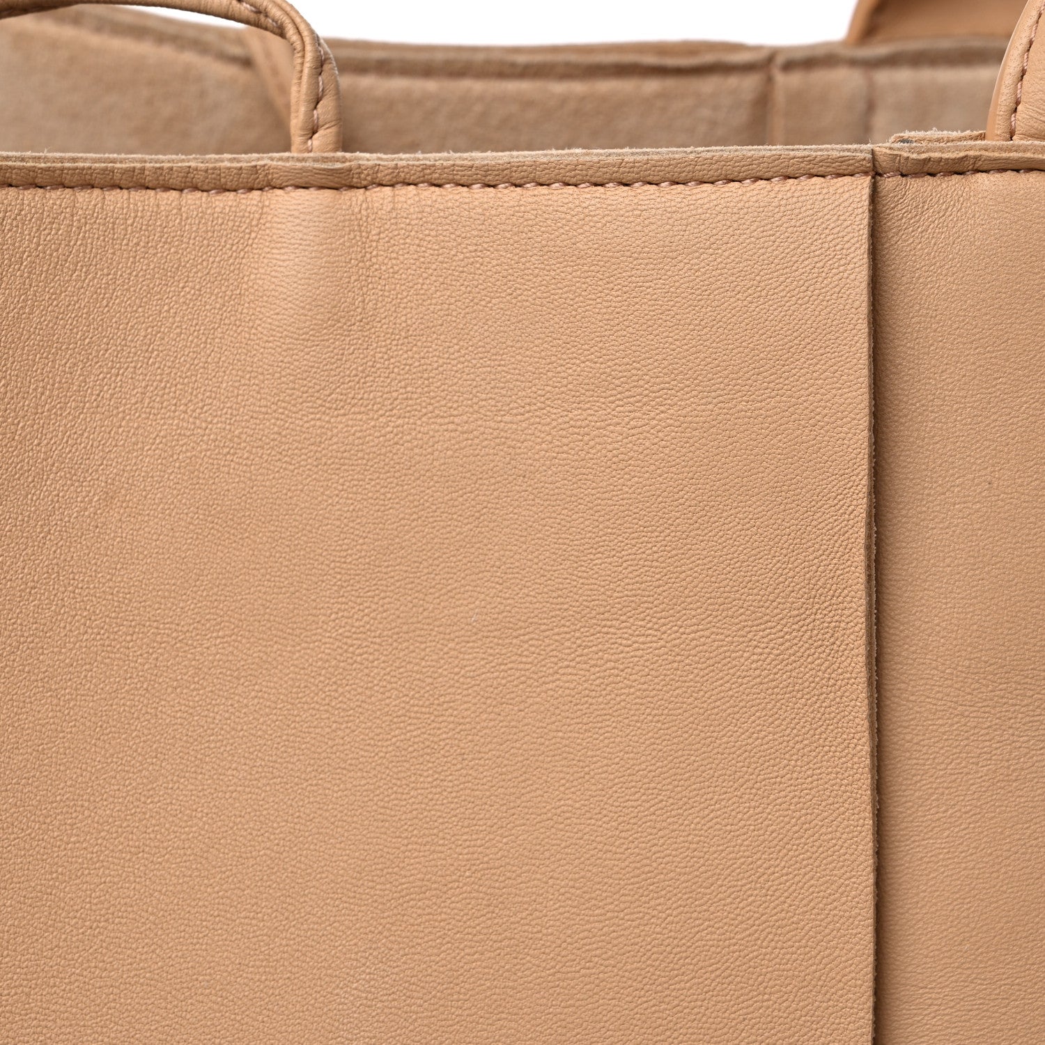 Bottega Veneta Nappa Maxi Intrecciato Medium Arco Tote Almond 18 of 19