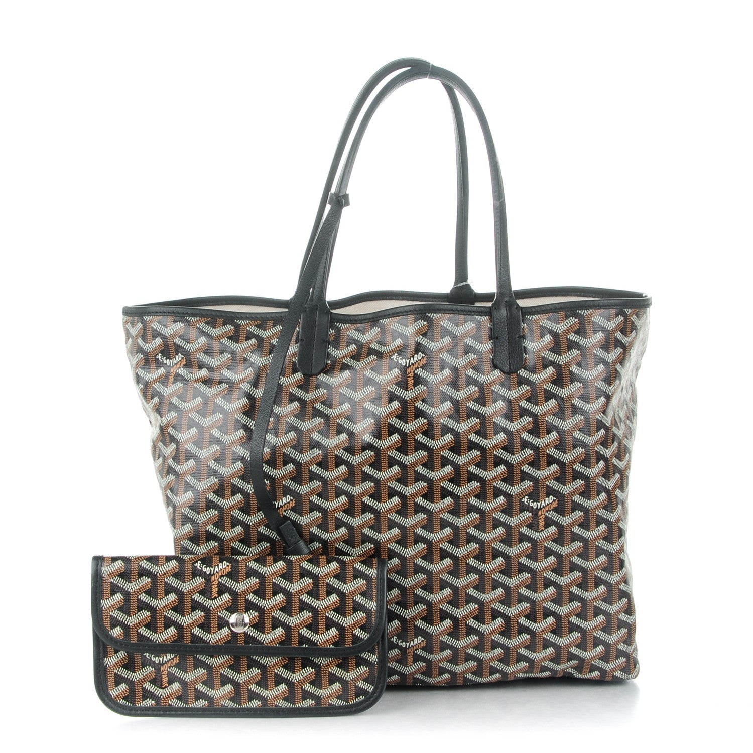 Goyard Goyardine Saint Louis PM Black 1 of 8