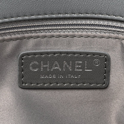 Chanel Lambskin Large Around Pockets Flap Dark Grey 6 of 15