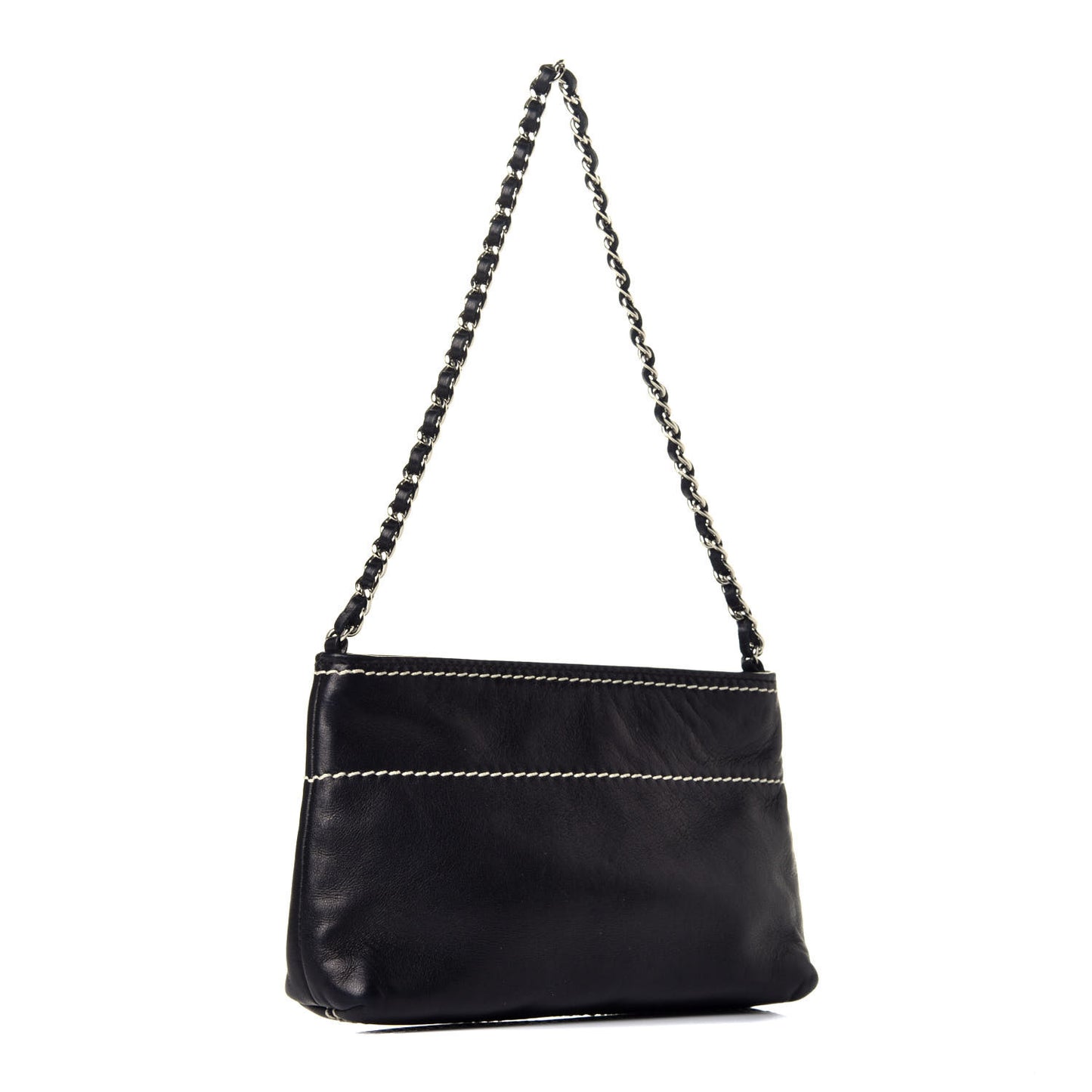 Lambskin Lax Pochette Black