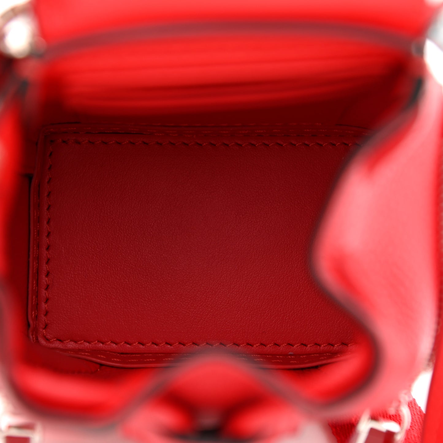 Calfskin Spiked Mini Explorafunk Keyring Bag Loubi