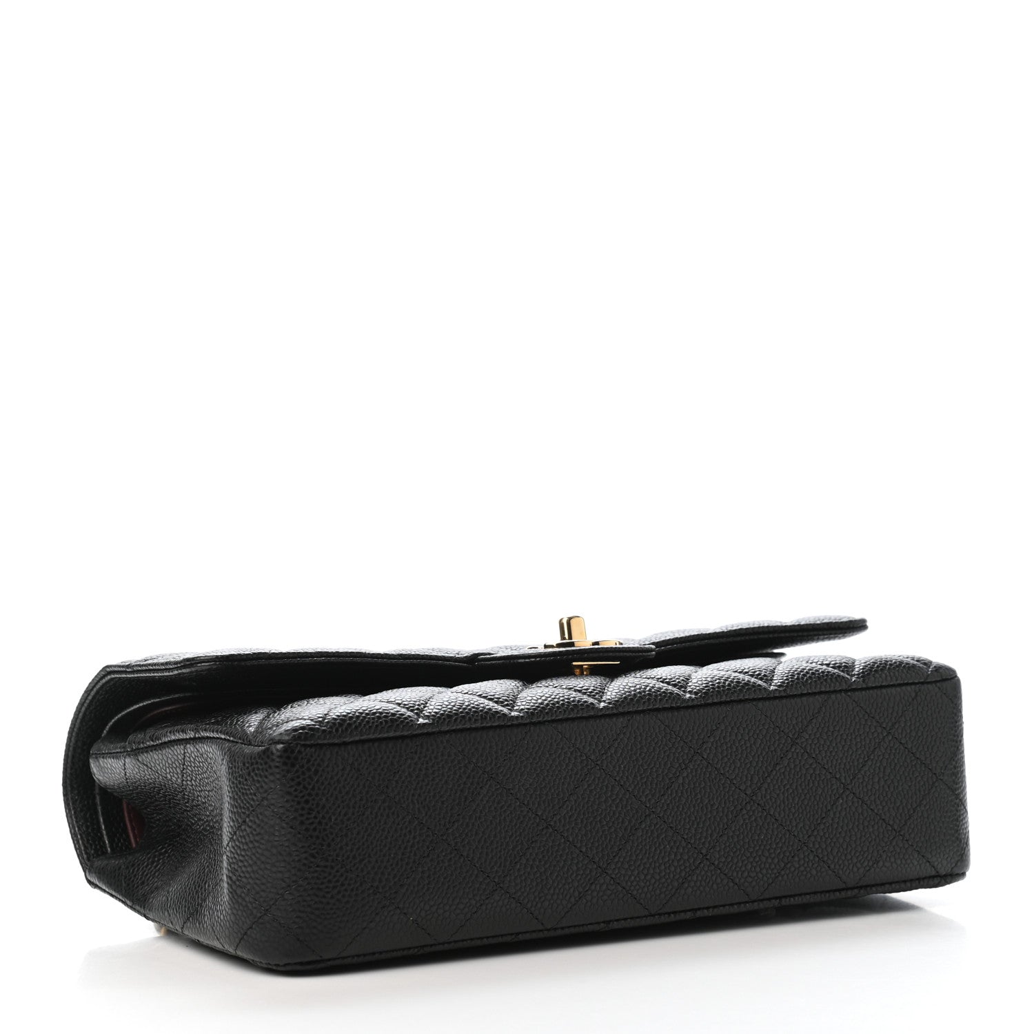 Chanel Caviar Quilted Medium Double Flap Black 3 of 4