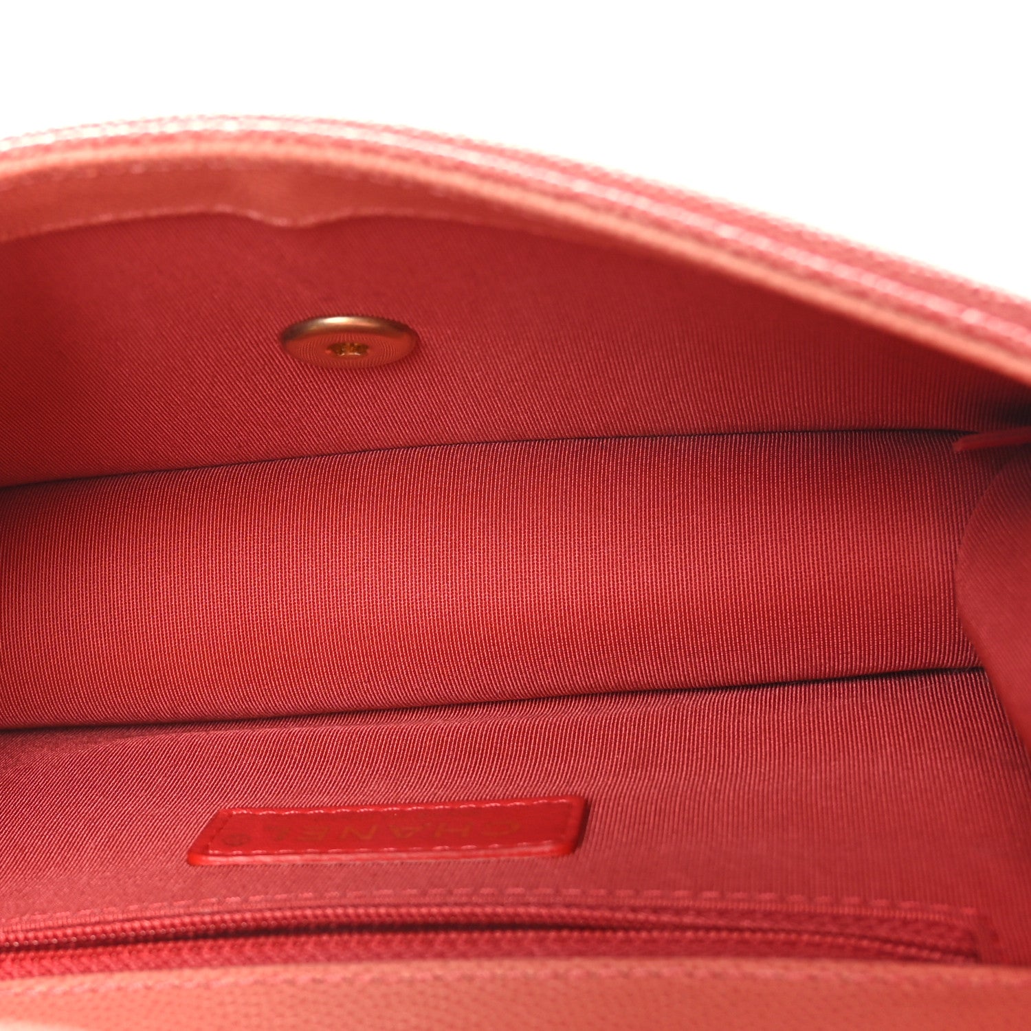 Chanel Caviar Quilted Small Sunset On The Sea Flap Coral 5 of 9