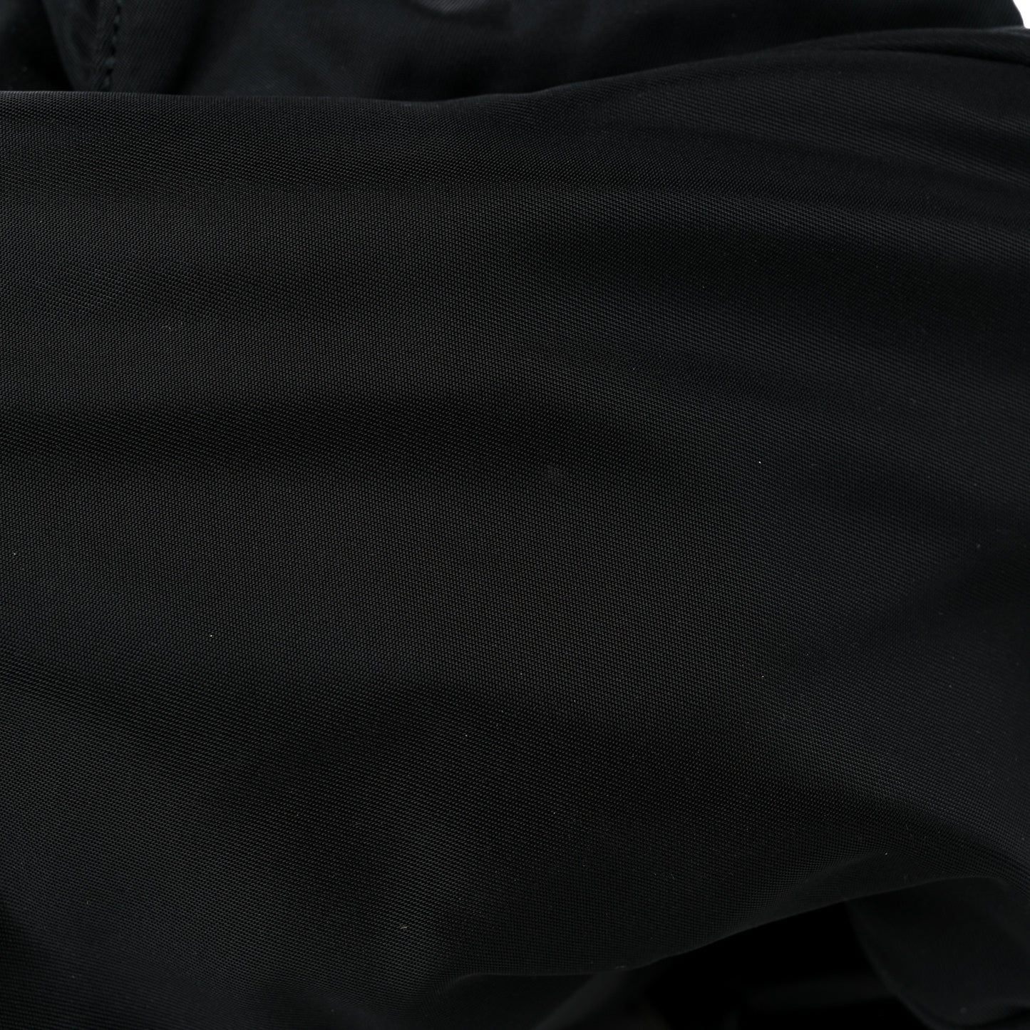 Nylon Vela Medium Backpack Black