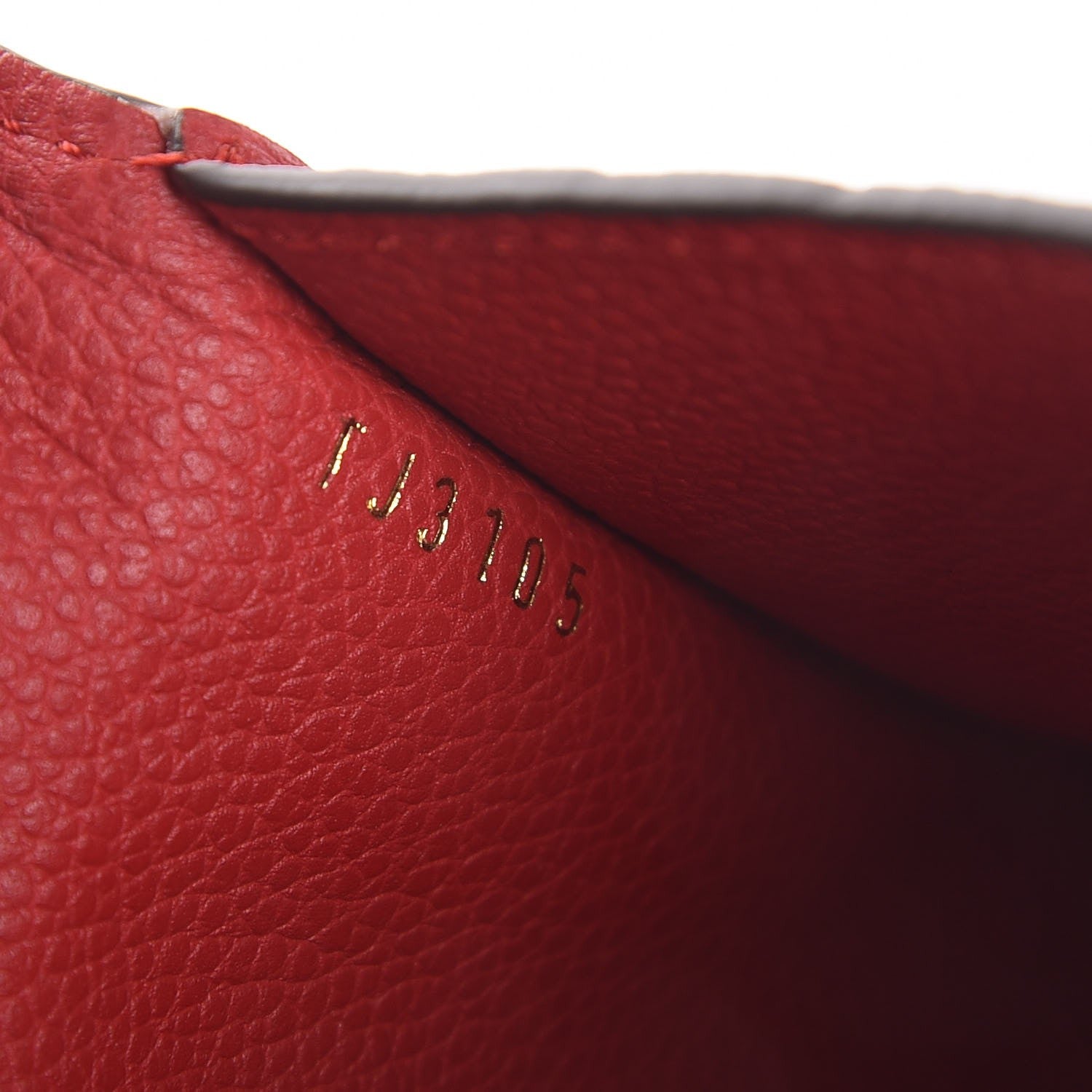 Louis Vuitton Empreinte Key Pouch Cherry 7 of 7