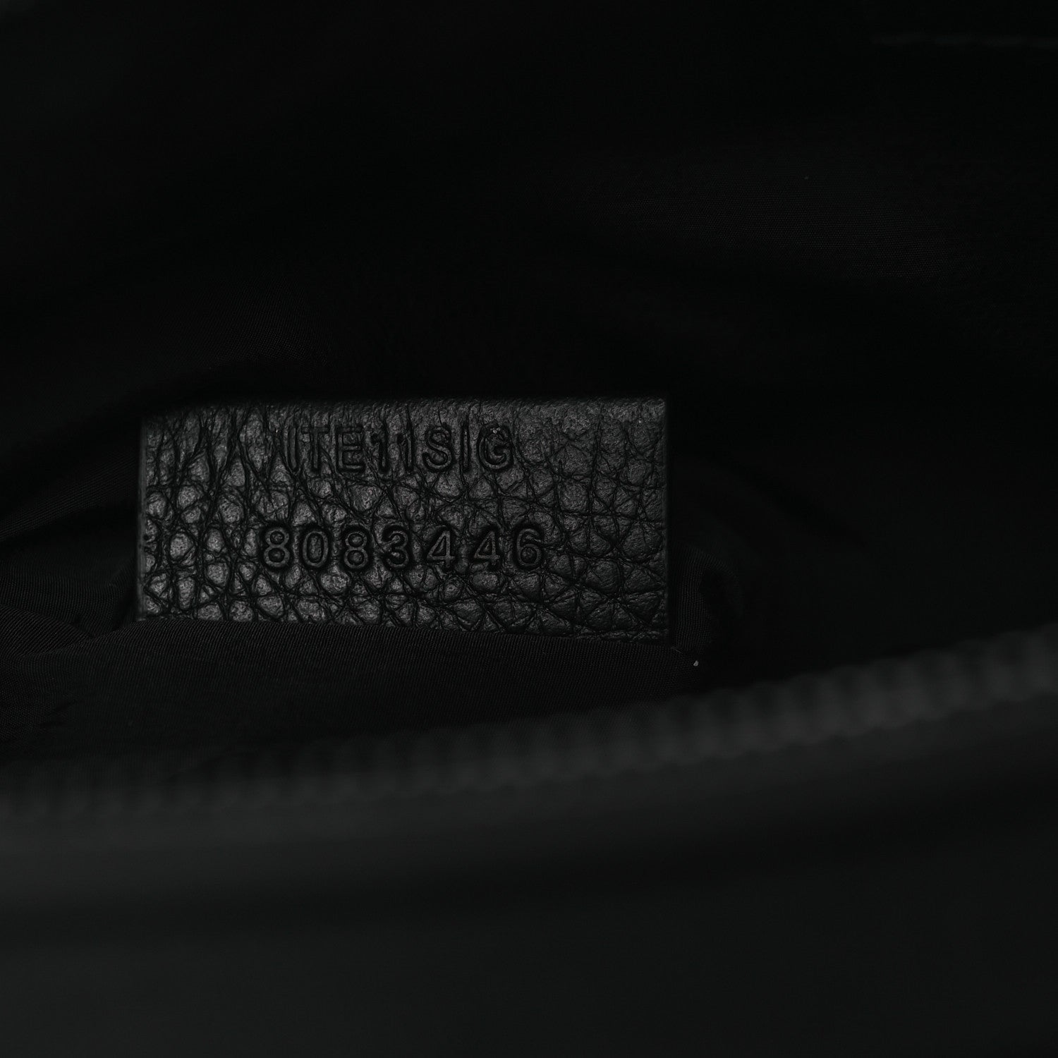 Burberry Nylon Jacquard Check Belt Bag Black 6 of 10