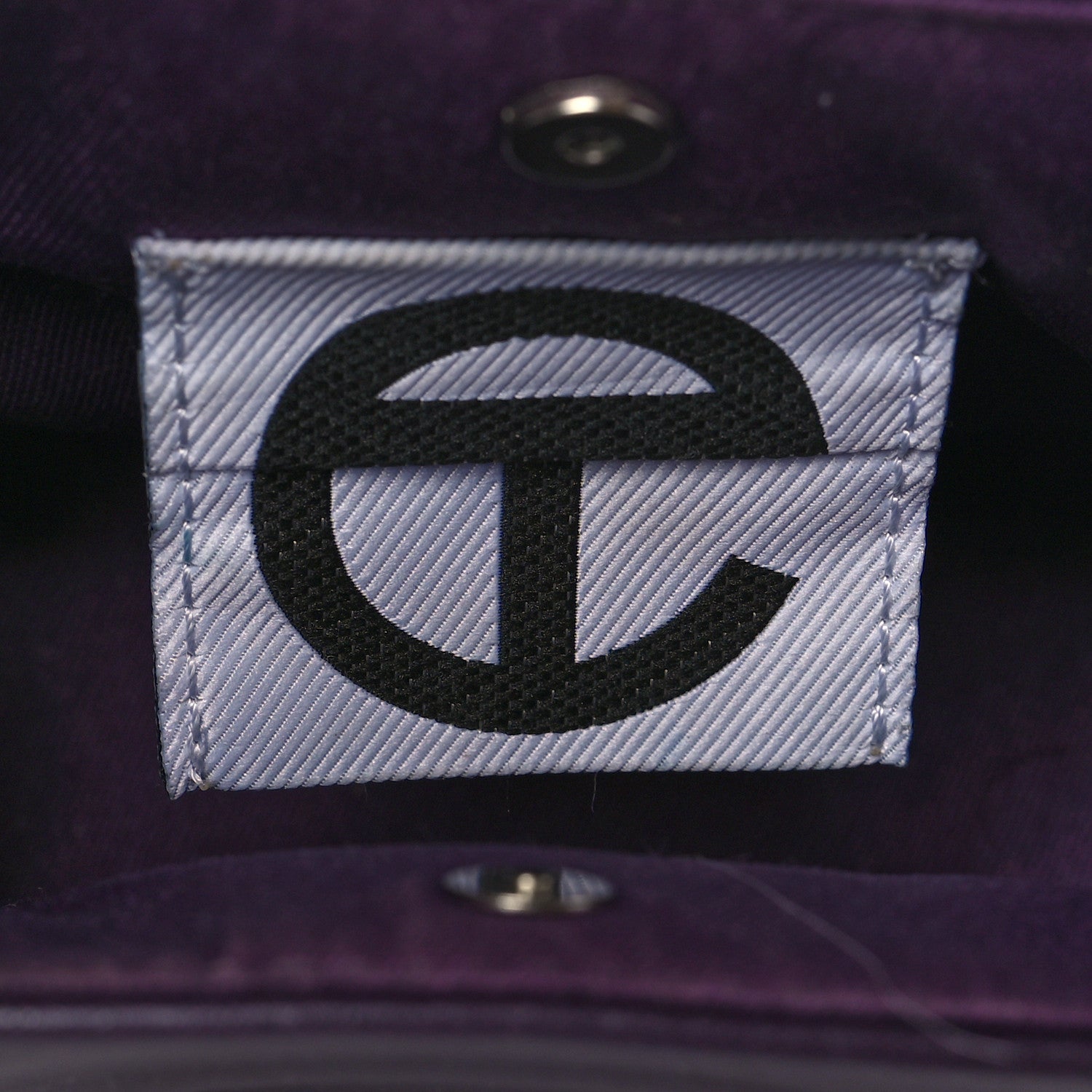 Telfar Vegan Leather Small Shopping Bag Eggplant 6 of 9