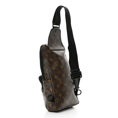 Louis Vuitton Monogram Macassar Avenue Sling Bag 2 of 11
