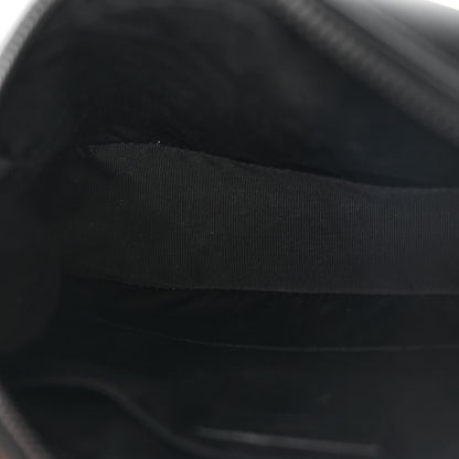 Saint Laurent Calfskin Matelasse Monogram Monochrome Lou Camera Bag Black 12 of 14