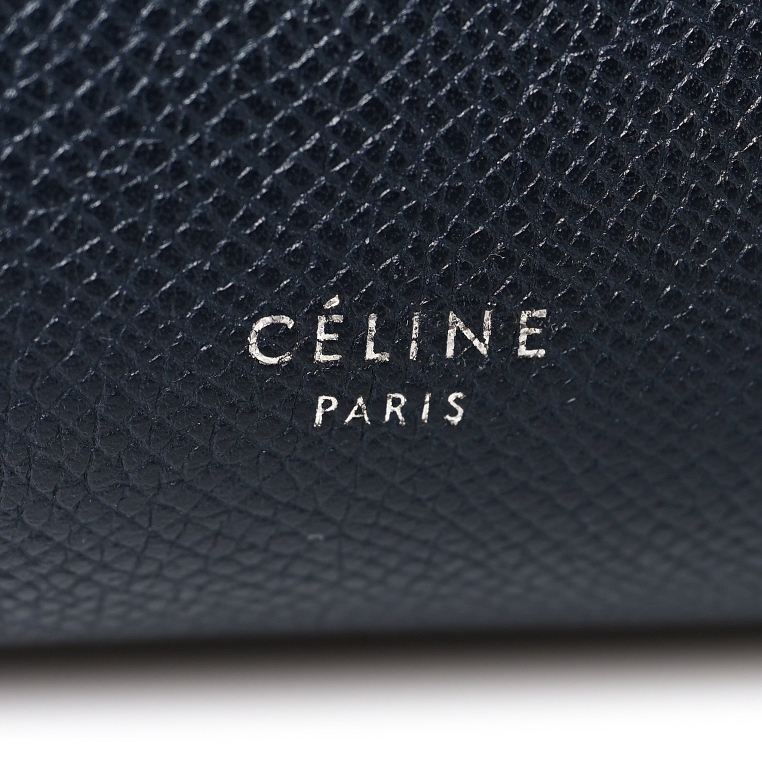 Celine Grained Calfskin Mini Belt Bag Navy 6 of 12