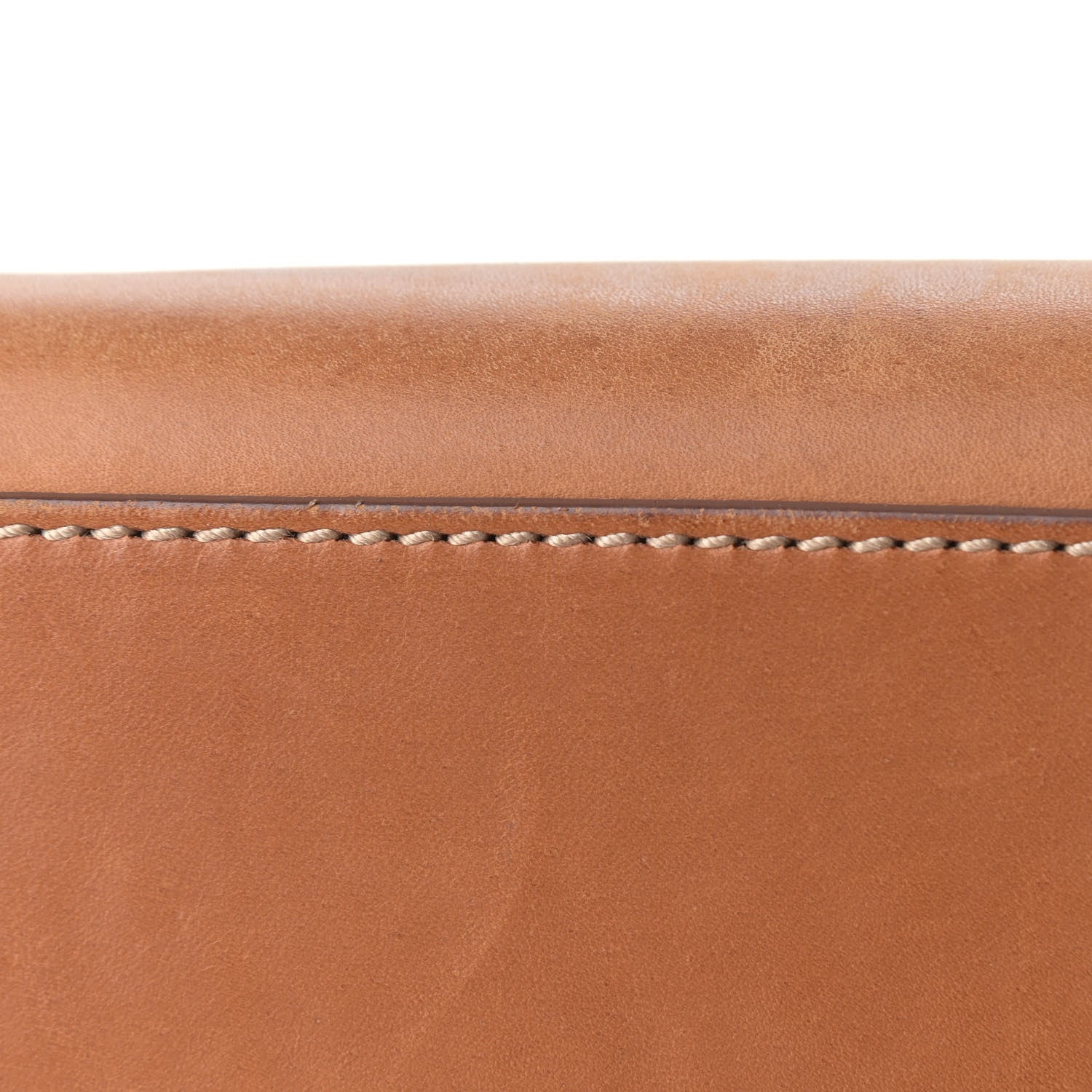Saint Laurent Calfskin Topstitch Small Sac De Jour Light Brown 13 of 19