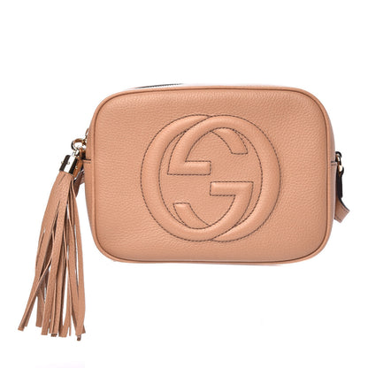 Gucci Pebbled Calfskin Small Soho Disco Bag Camelia 1 of 10
