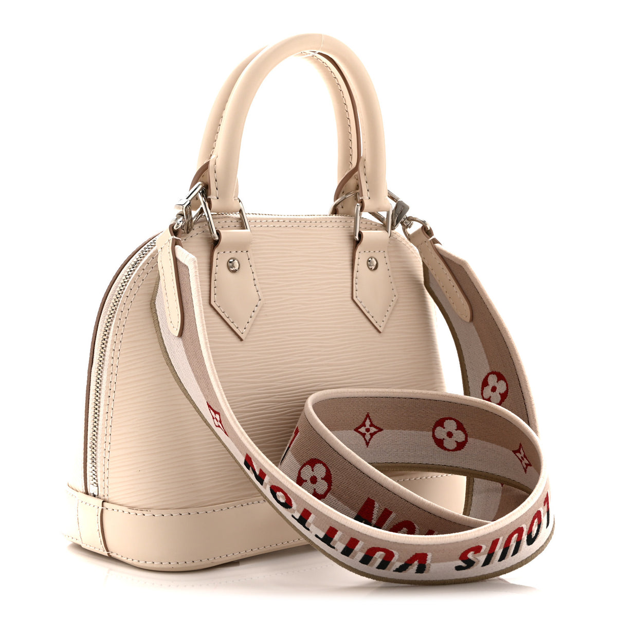 Louis Vuitton Epi Jacquard Alma BB Quartz 3 of 10