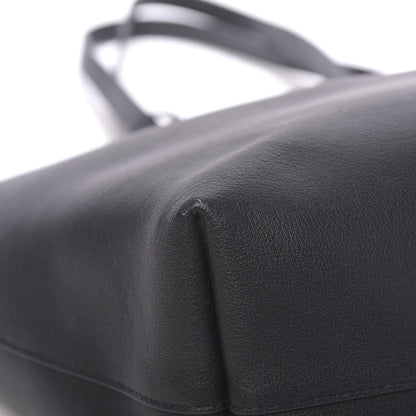 Saint Laurent Calfskin Large Shopping Tote Black 10 of 14