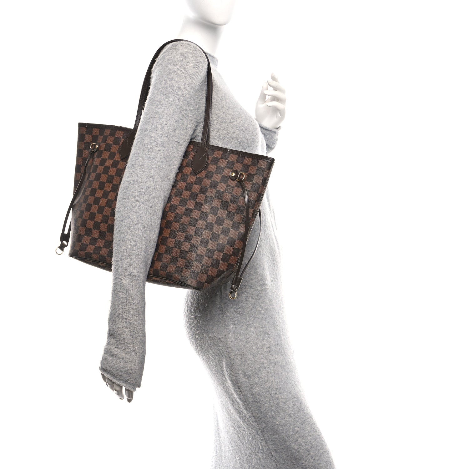 Louis Vuitton Damier Ebene Neverfull MM 2 of 11