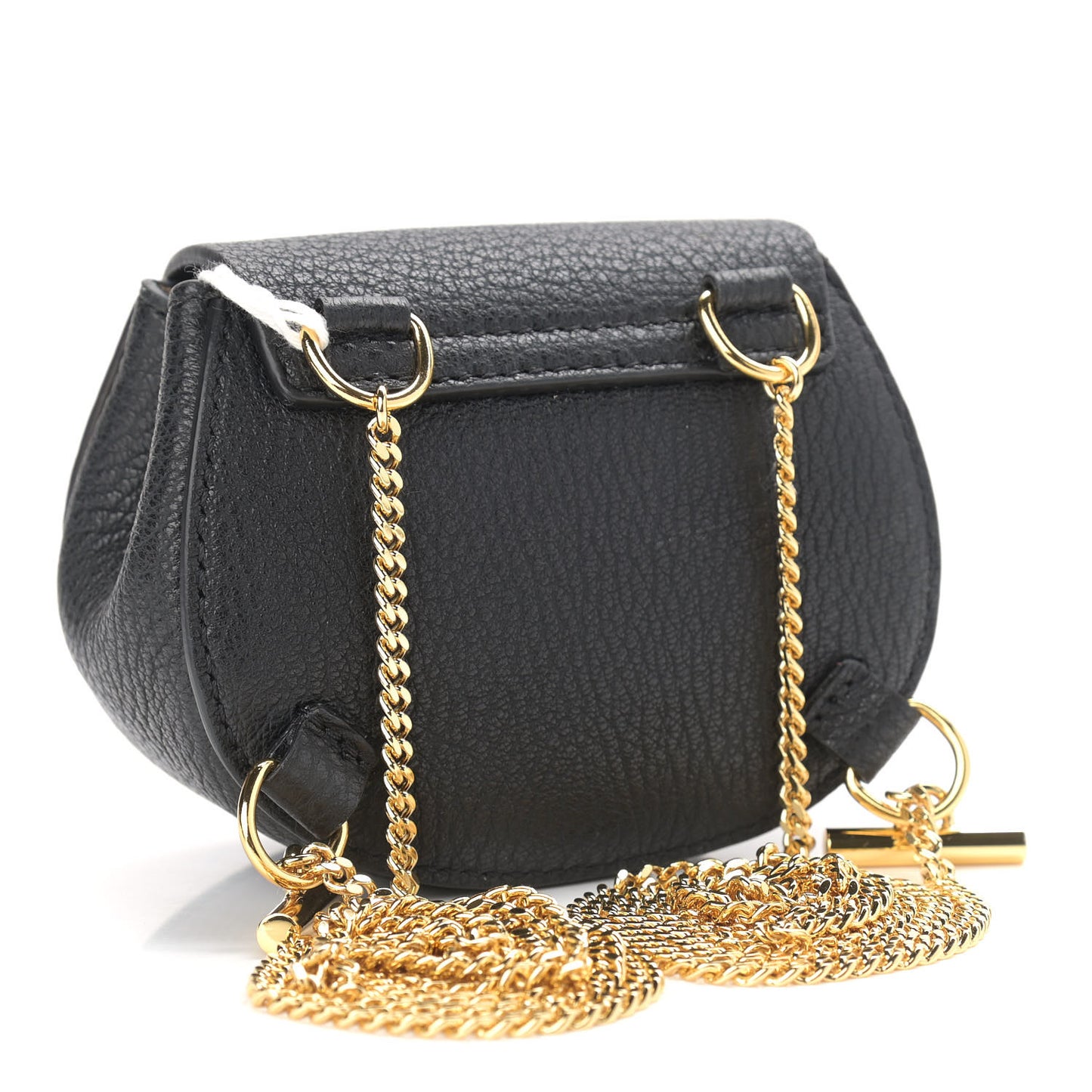 Grained Lambskin Mini Drew Shoulder Bag