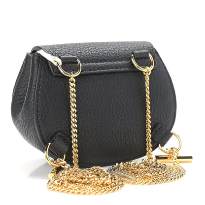 Chloe Grained Lambskin Mini Drew Shoulder Bag 3 of 10