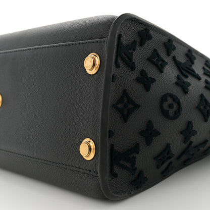 Louis Vuitton Calfskin Monogram Tufting On My Side Black 10 of 12