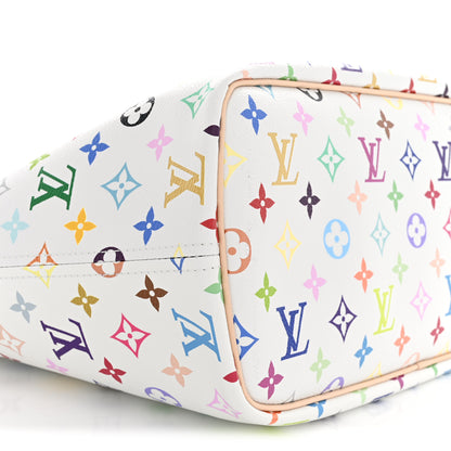Louis Vuitton LV x TM Monogram Multicolor Neverwoof MM White 9 of 10