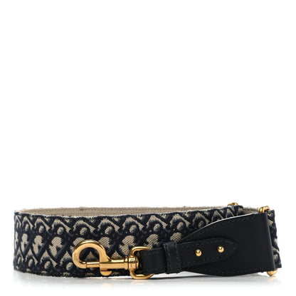 Christian Dior Oblique Shoulder Strap Blue 1 of 5