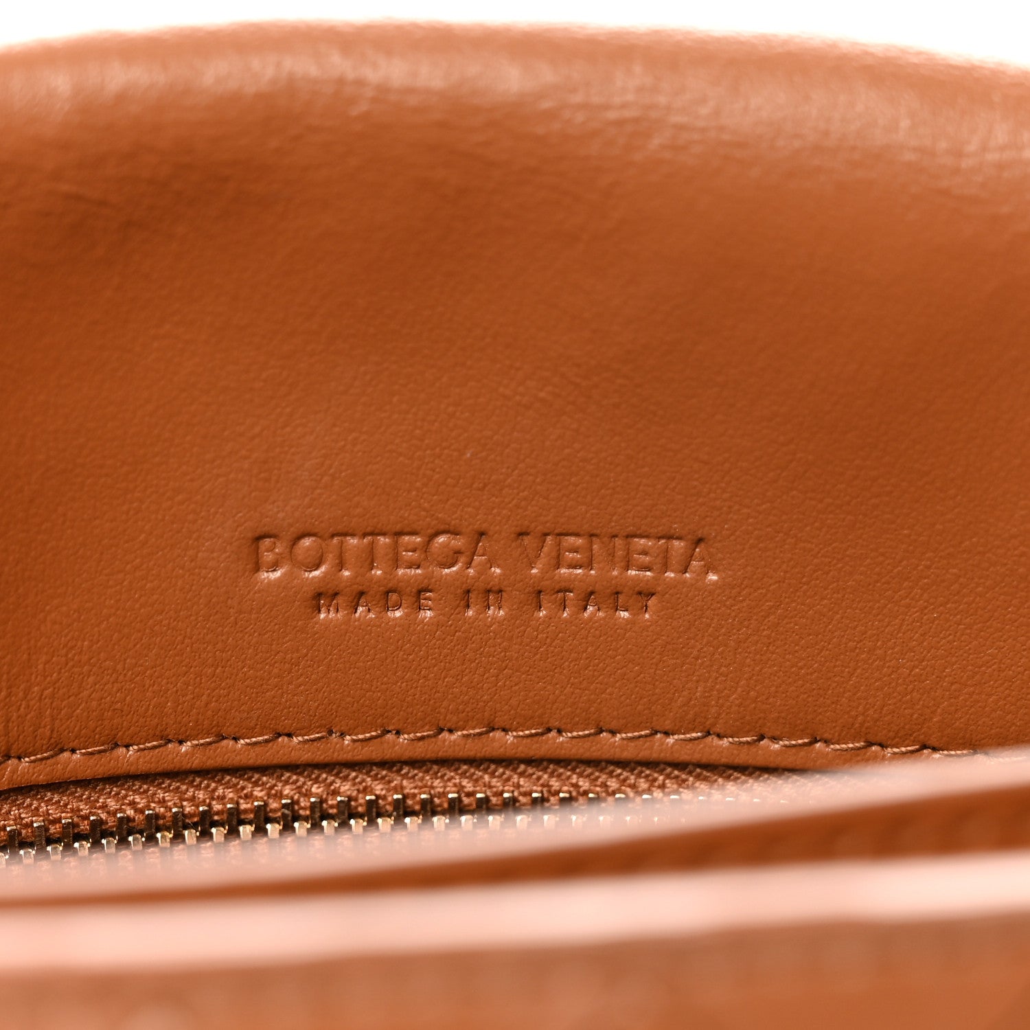 Bottega Veneta Nappa Intrecciato Mini Crossbody Bag Wood 7 of 9