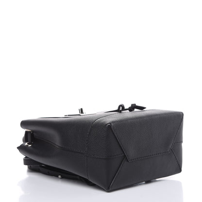 Louis Vuitton Calfskin Lockme Mini Backpack Black 4 of 8