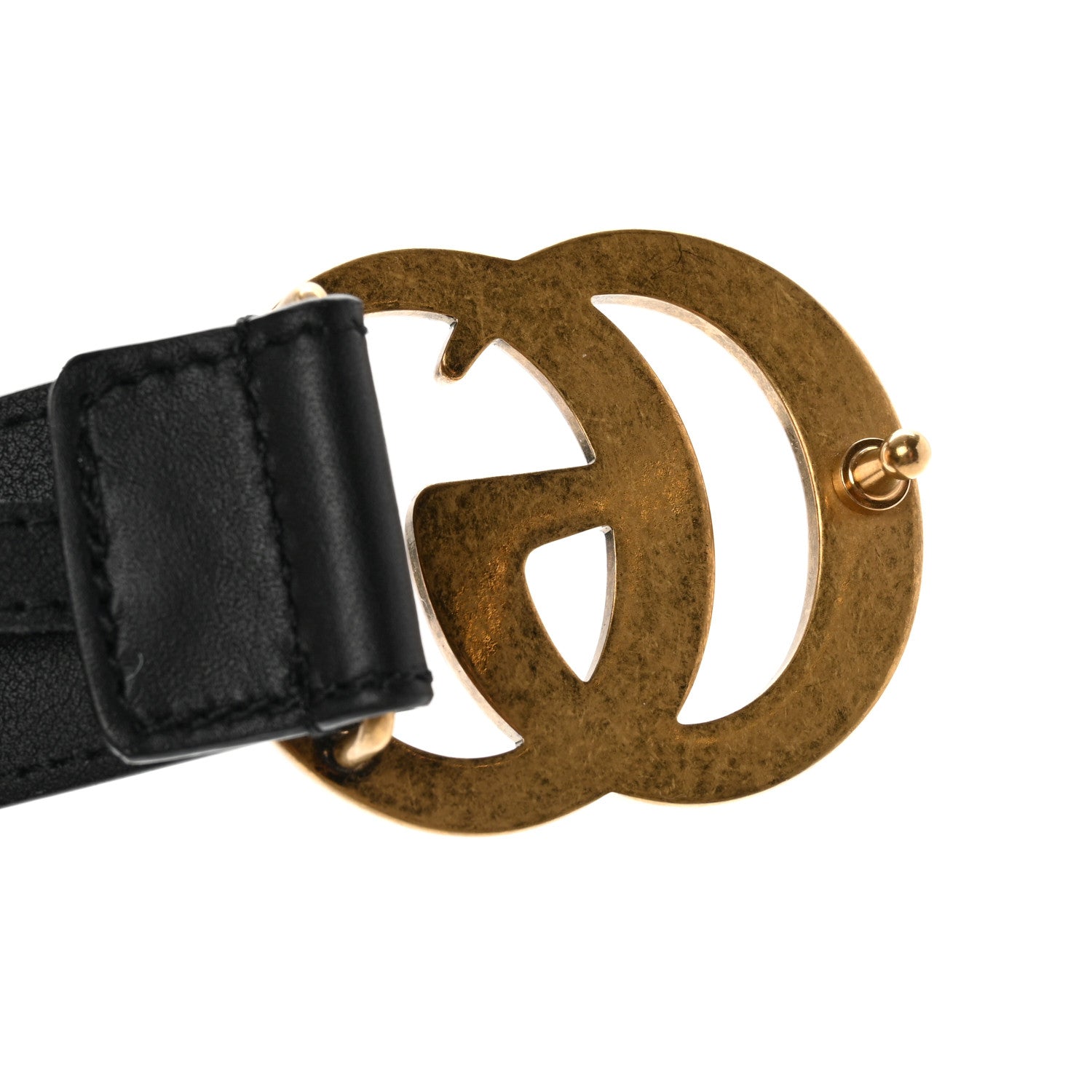 Gucci Calfskin Double G 30mm Belt 75 30 Black 7 of 7
