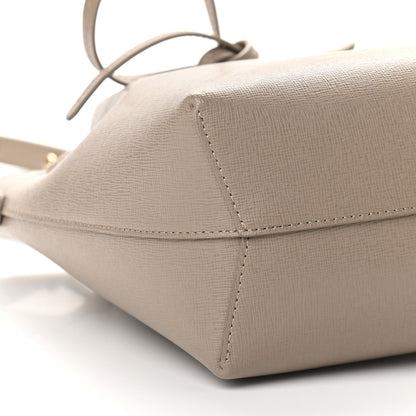 Mansur Gavriel Saffiano Mini Bucket Bag Elefante 8 of 9