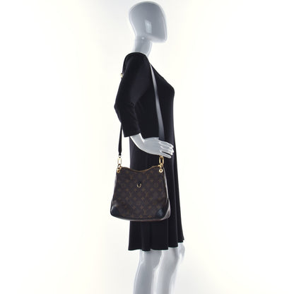 Louis Vuitton Monogram Odeon PM Black 2 of 11