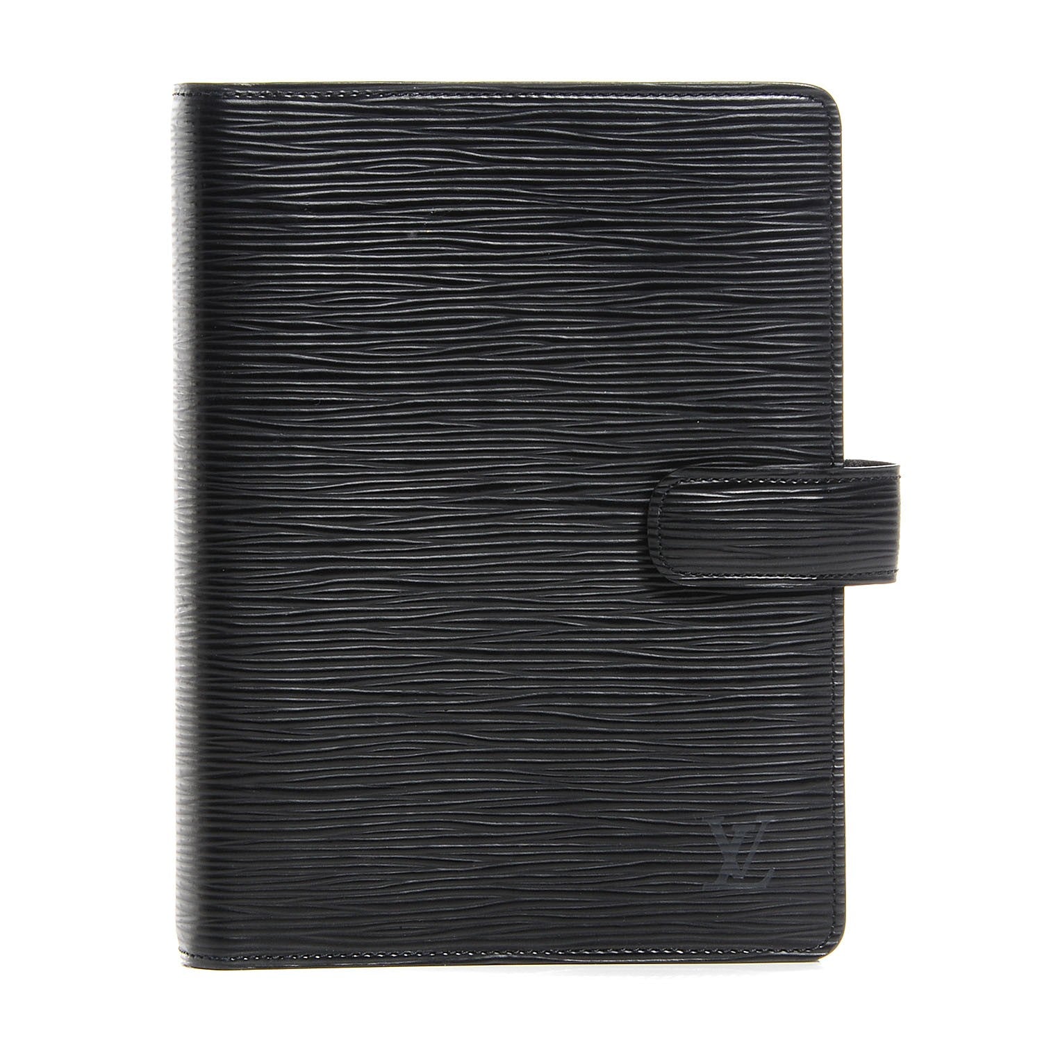 Louis Vuitton Epi Medium Ring Agenda Cover Black 1 of 7