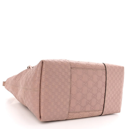 Gucci Guccissima Medium Bree Foldover Tote Soft Pink 4 of 11