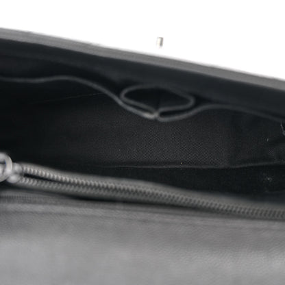 Chanel Caviar Chevron Quilted Small Coco Handle Flap So Black 5 of 10