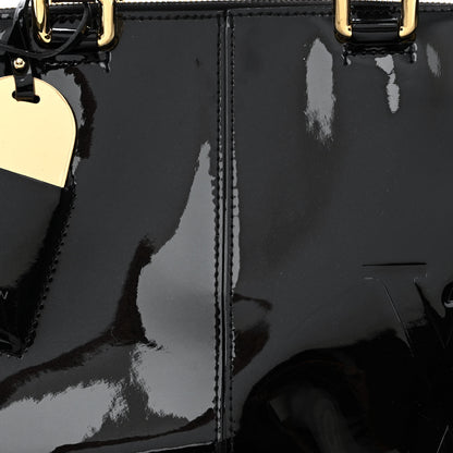 Louis Vuitton Patent Calfskin Miroir Tote Black 8 of 10