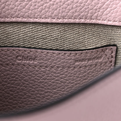 Chloe Grained Calfskin Small Marcie Saddle Bag Misty Lavender 6 of 8