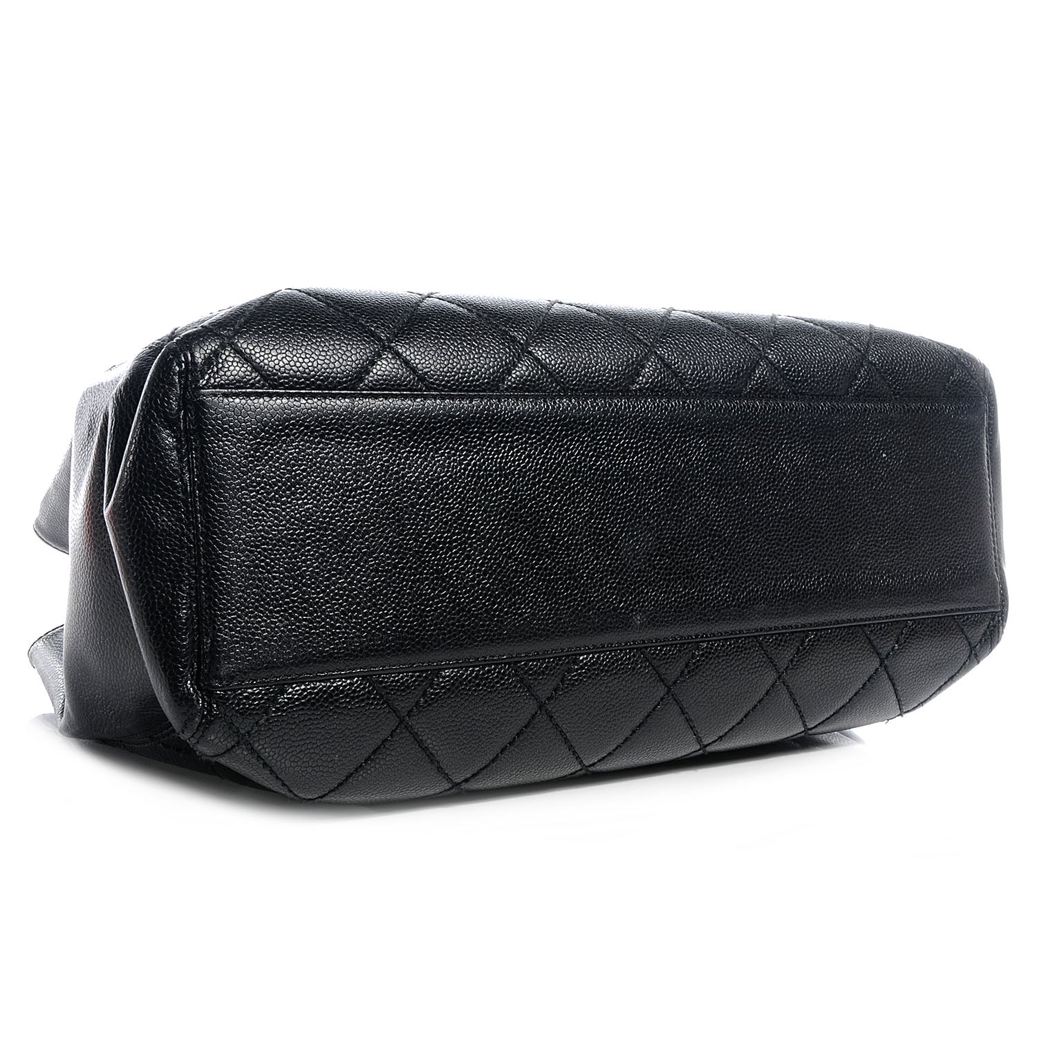 Chanel Caviar Quilted Shopping Tote Black 4 of 7