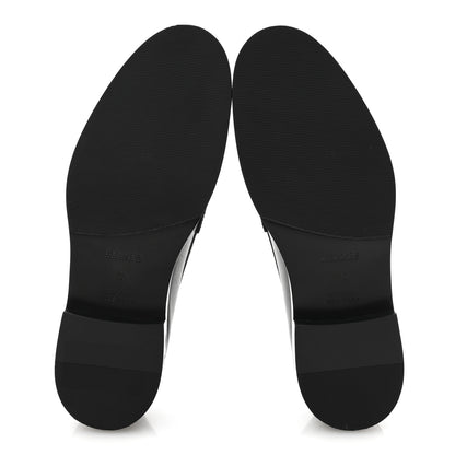 Hermes Calfskin Womens Hot Loafer 38 Black 6 of 12