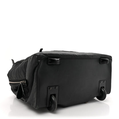 Chanel Nylon Quilted Duffle Trolley Black 3 of 15