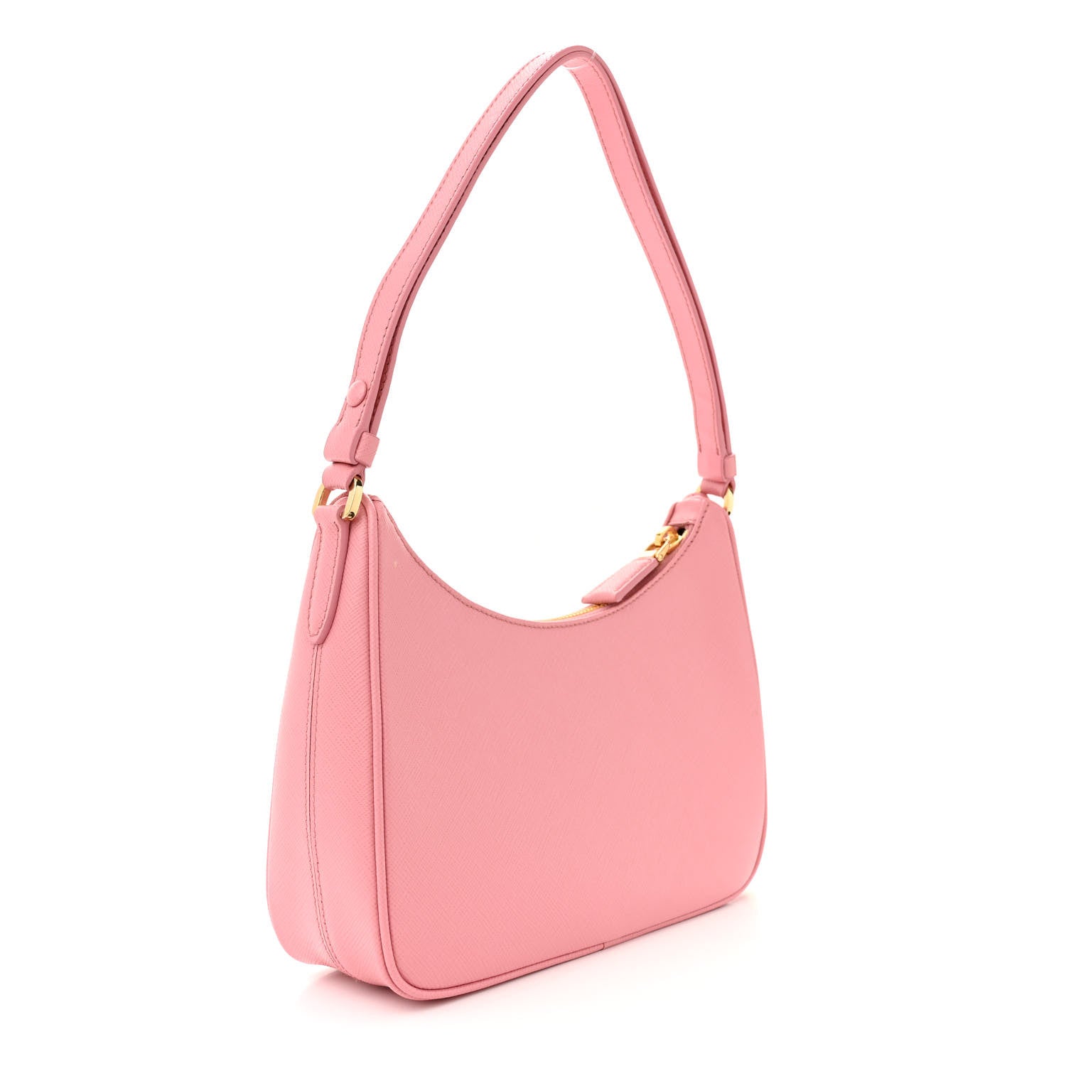 Prada Saffiano Lux Mini Re-Edition Shoulder Bag Petalo 3 of 12