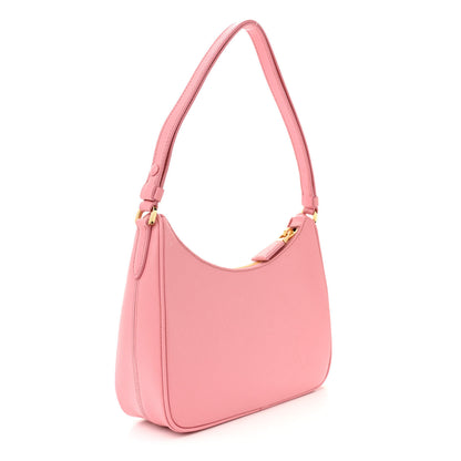 Prada Saffiano Lux Mini Re-Edition Shoulder Bag Petalo 3 of 12