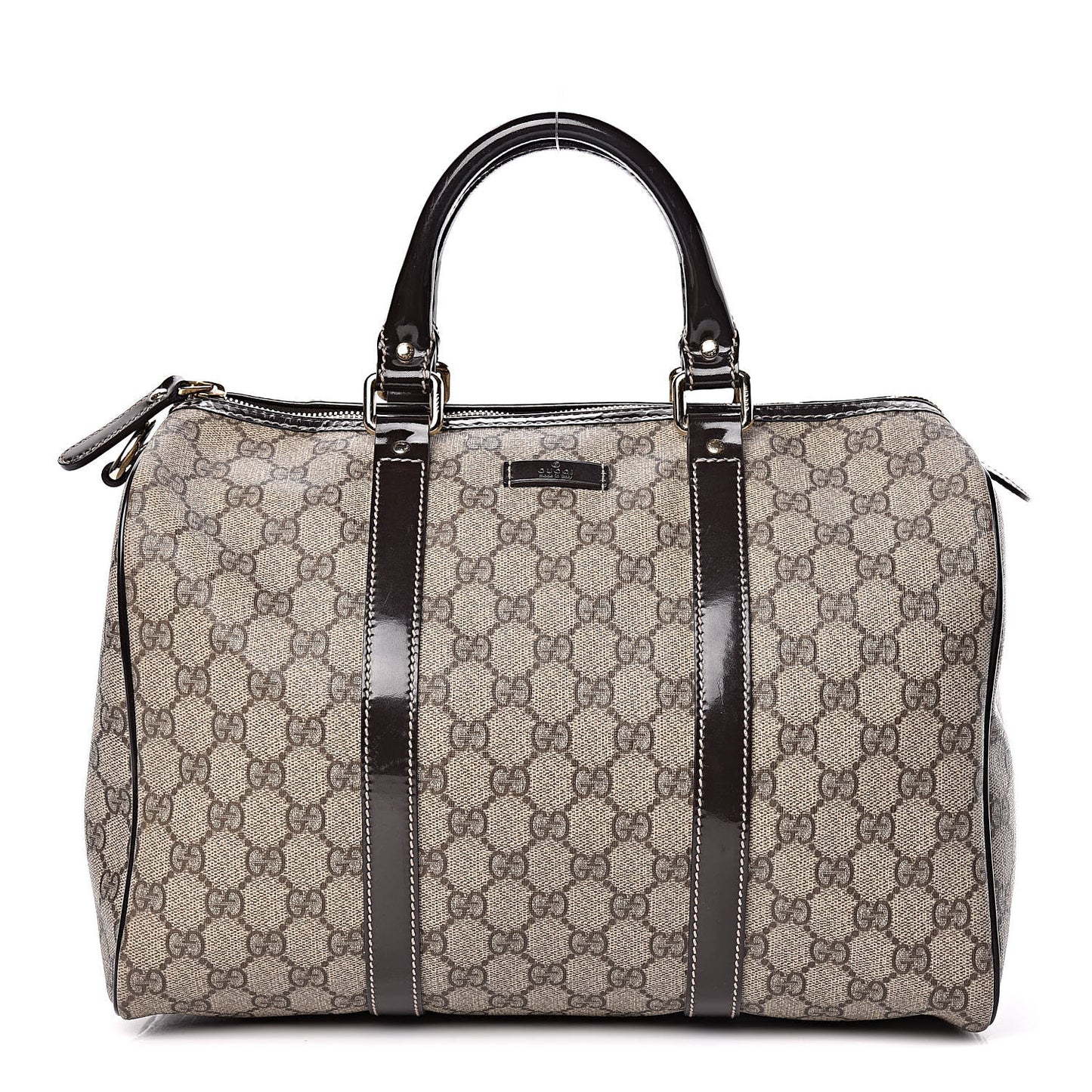 GG Plus Monogram Medium Joy Boston Dark Brown