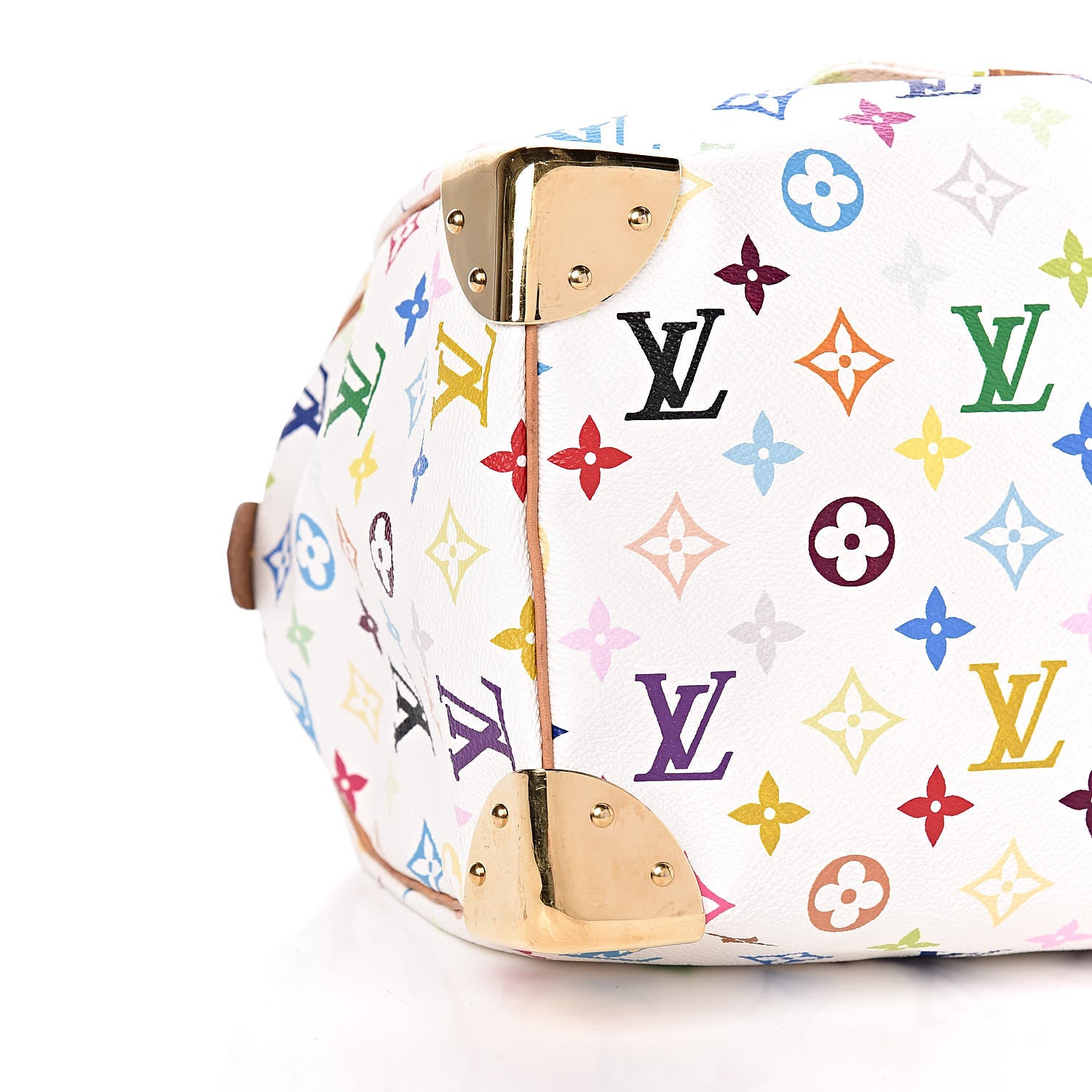 Louis Vuitton Monogram Multicolor Speedy 30 White 7 of 9