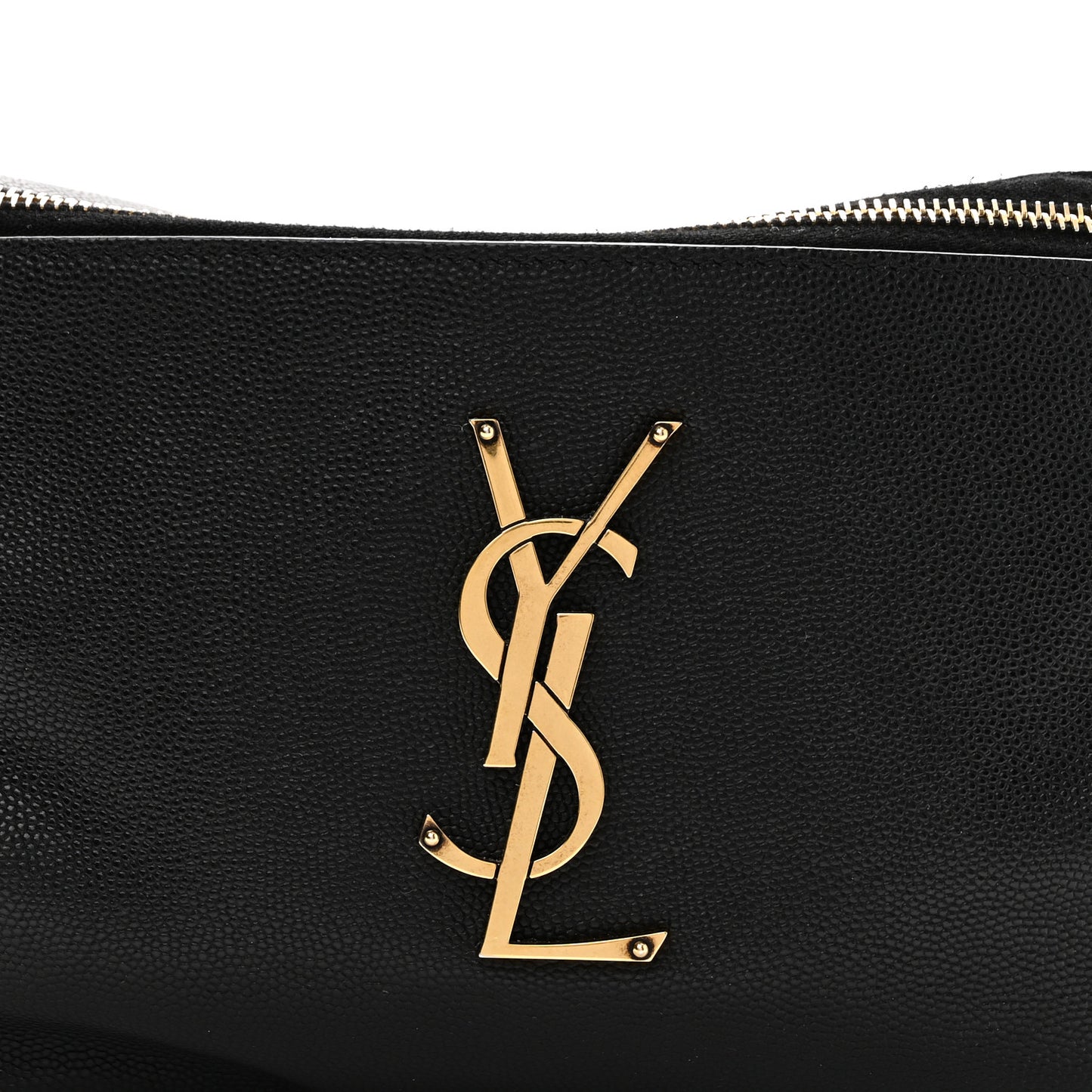 Grain De Poudre Monogram Belt Bag Black