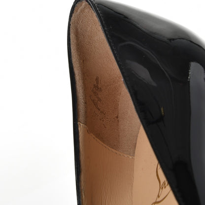 Christian Louboutin Patent Very Prive 120 Pumps 39 Black 8 of 8