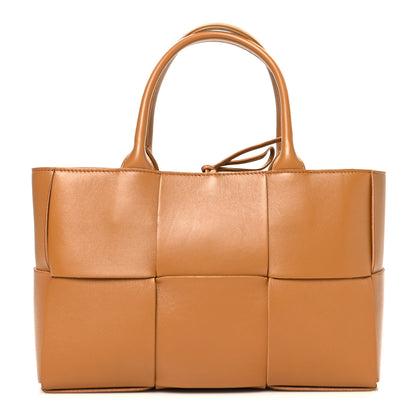 Bottega Veneta Nappa Maxi Intrecciato Small Arco Tote Caramel 1 of 10