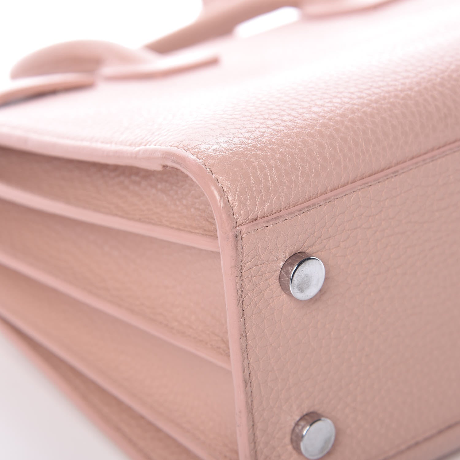Saint Laurent Grained Calfskin Baby Sac De Jour Antique Rose 11 of 18