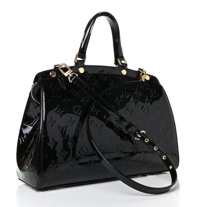 Louis Vuitton Vernis Brea MM Black 2 of 4
