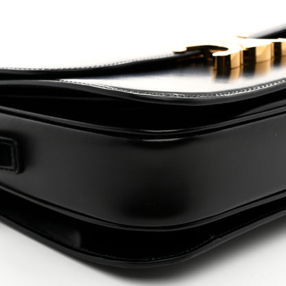 Celine Shiny Calfskin Medium Triomphe Black 10 of 11