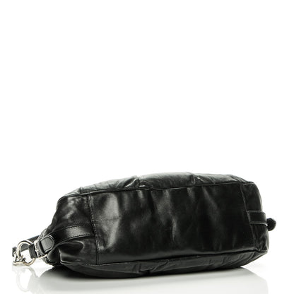 Prada Nappa Drapes Shoulder Bag Nero Black 4 of 7