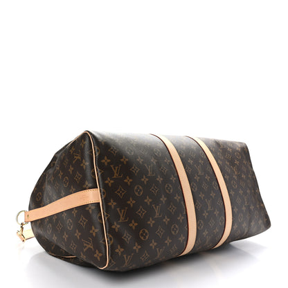 Louis Vuitton Monogram Keepall Bandouliere 55 3 of 10